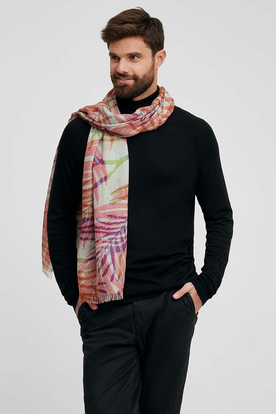 Estola Wiederman De Baby Alpaca Color Rosado