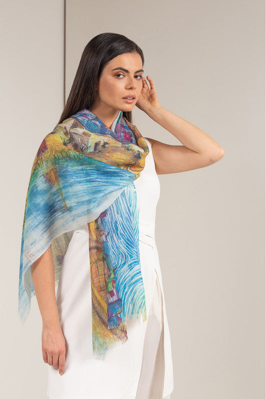 Ciudad Ideal Shawl