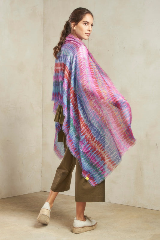 Horizonte Celeste Shawl