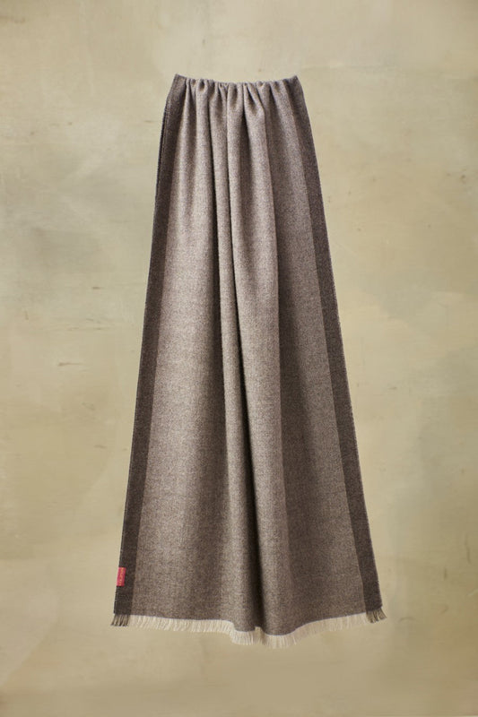 Estola Tag - B De Baby Alpaca Color Gris Oscuro