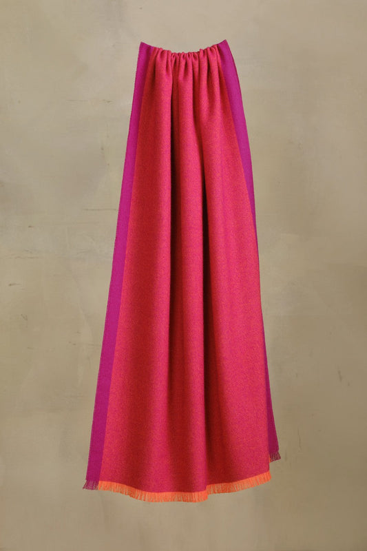 Estola Tag - A De Baby Alpaca Color Naranja