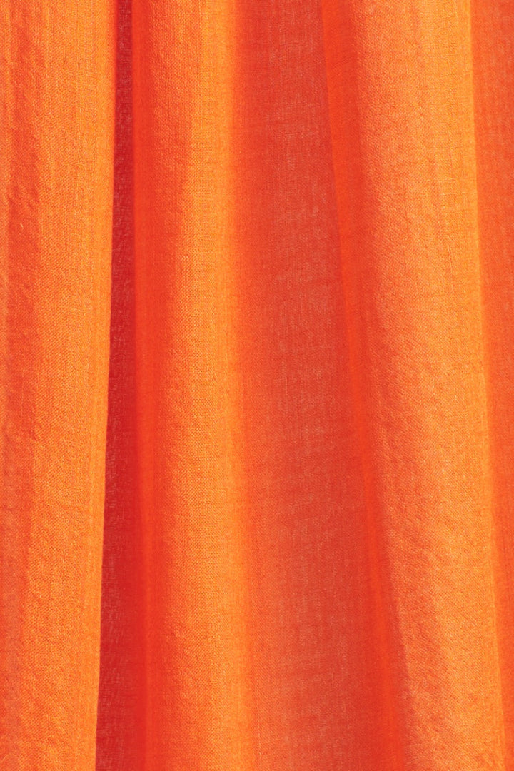 Estola Patito De Baby Alpaca Color Naranja