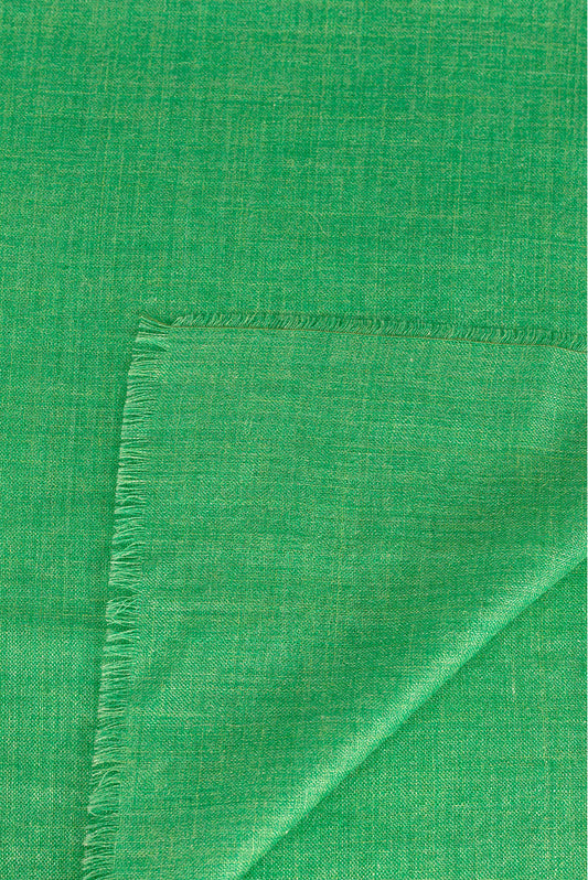 Estola Patito De Baby Alpaca Color Verde