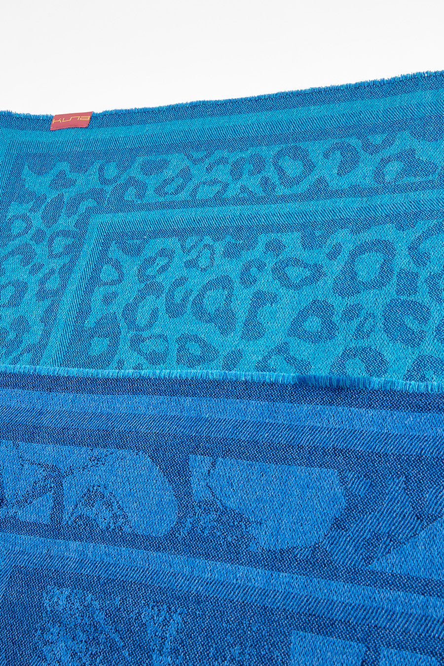 Estola Wuttenberg De Baby Alpaca & Seda Color Azul