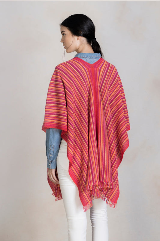 Rainbow Poncho