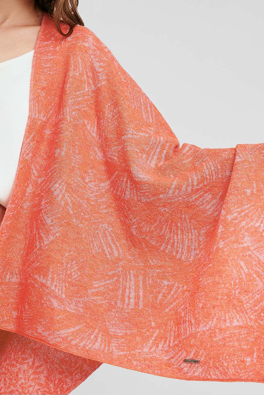 Capa Waikiki De Baby Alpaca Color Naranja