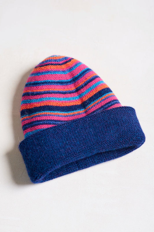 Gorro Solfa De Baby Alpaca Color Astral