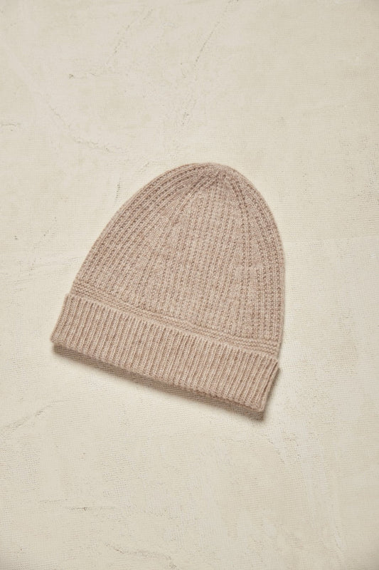 Gorro Silex De Baby Alpaca Color Sabbia