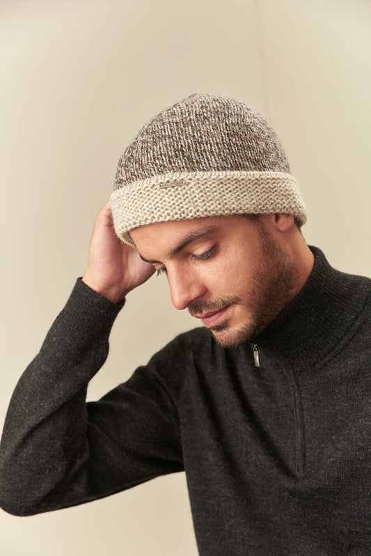 Gorro Undo De Baby Alpaca Color Tacama & Doe