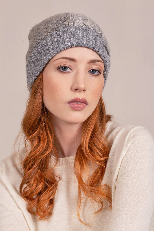 Gorro Vladivostock De Baby Alpaca Color Smoke