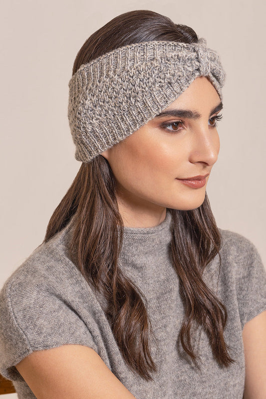 Gorro Valdi Headband De Baby Alpaca Color Londra