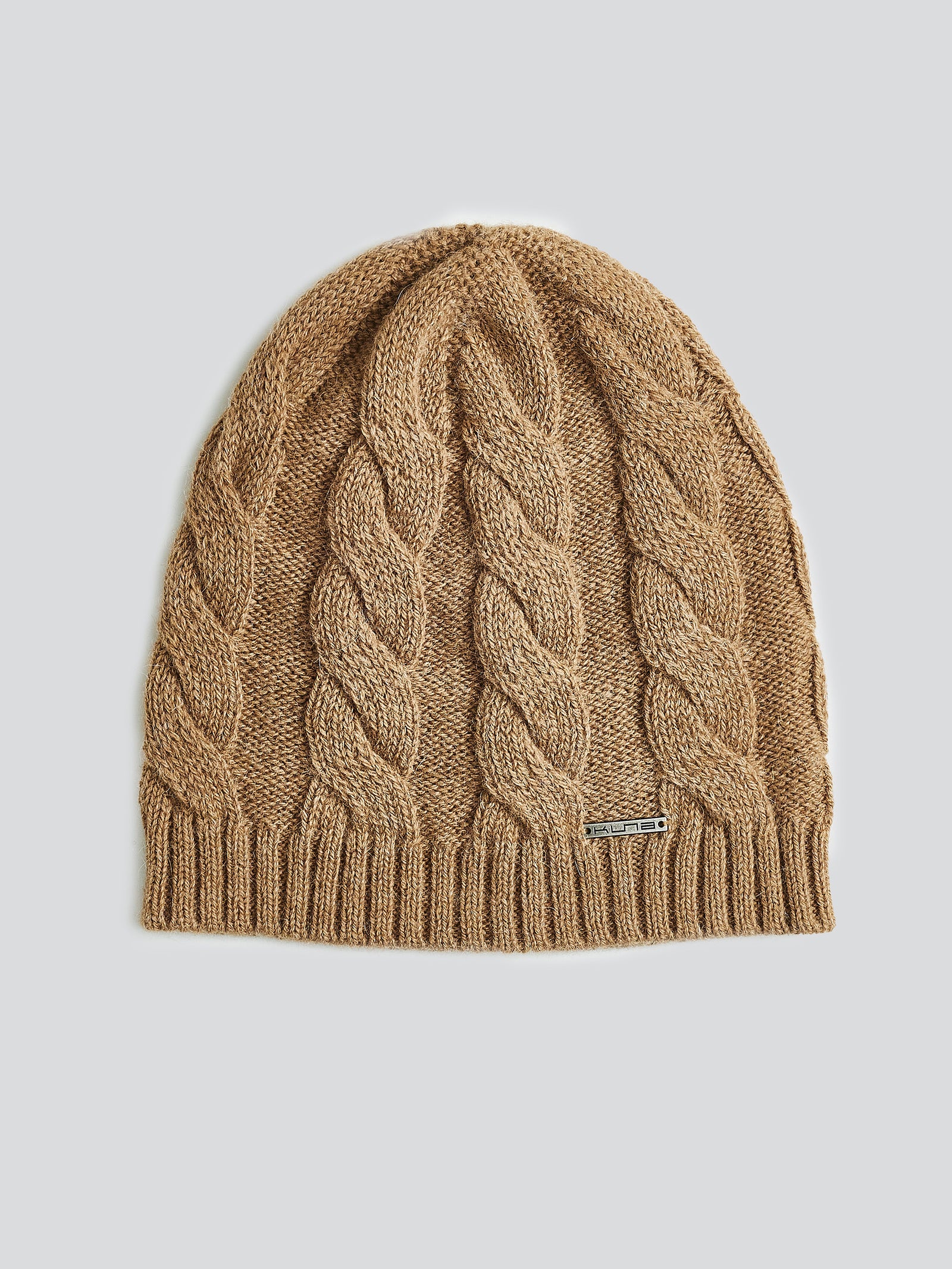 Gorro Yarela De Baby Alpaca Color Camel