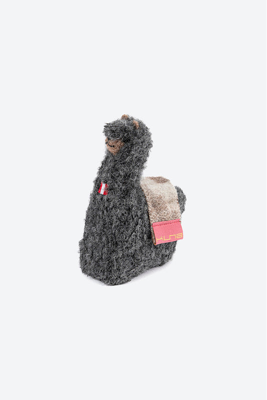 Peluche Rawa Mediana De Alpaca Color Gris