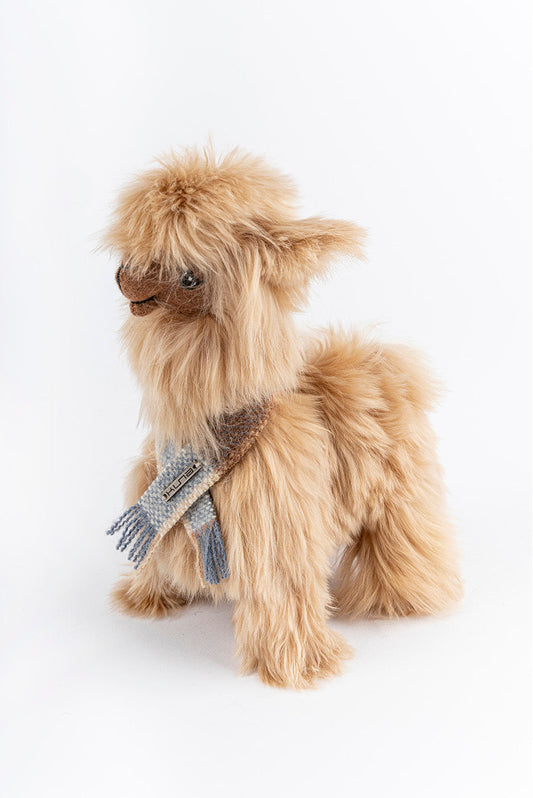 Peluche Alpaca Luluy De Alpaca Suri Color Crema