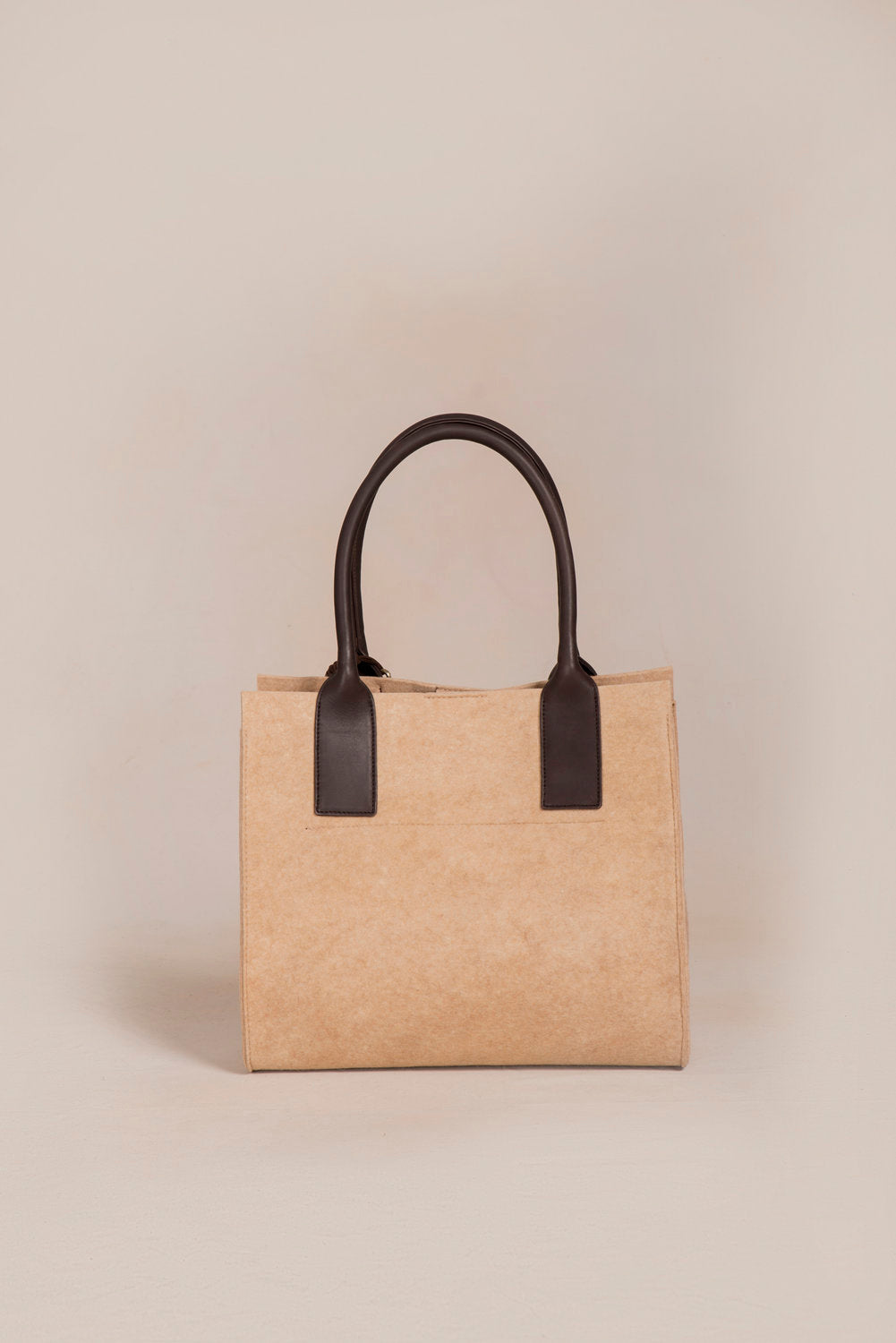 Cartera Ramona De Alpaca & Lana Color Beige