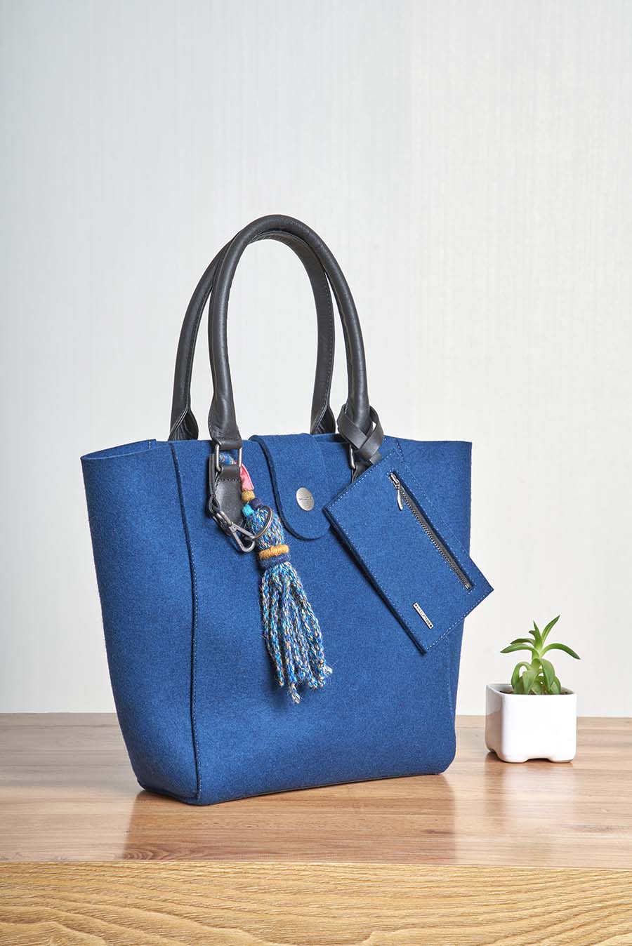 Cartera Randy De Alpaca & Lana Color Storm