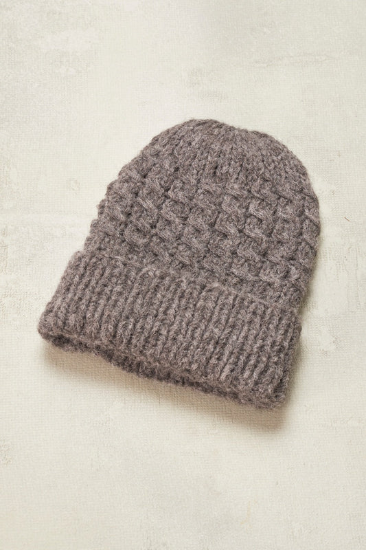 Gorro Huascarán 5 De Alpaca Color Gris