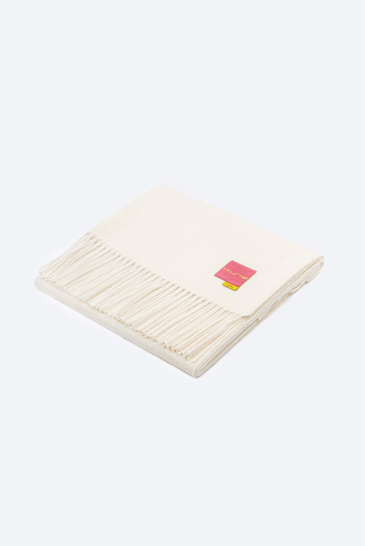 Manta Jet De Baby Alpaca Color Ecru