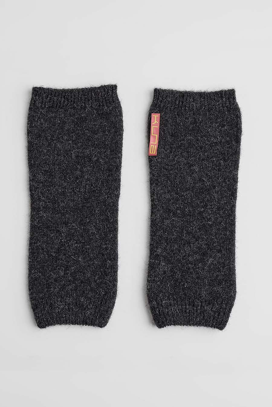 Calentadores Undone De Baby Alpaca Suri Color Gris